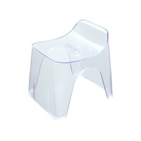 シンカテック ヒューバス HucC バススツールh25 クリアシースルー ST213519 風呂イス 1個