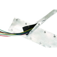 トラスコ中山 遮熱断熱配線保護チューブ ホックタイプ 40Φ1m OSAM401 収縮チューブ 1巻