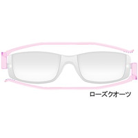 サイモン ナンニーニ 折りたたみ老眼鏡 コンパクトグラス2 2.00 ローズクオーツ NCG2 1個