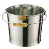 大屋金属 188プレスバケツ (目盛付) 15l 1個 ABK03015