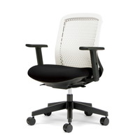 プラス Try(トライ) ホワイトフレーム ハイバック ローバック 可動肘置きあり 樹脂脚