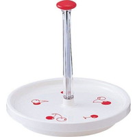 リス ブルーム 回転カスター台 赤 1個 PBL473A