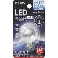 朝日電器 LED電球G30形 LDG1CNGE12G235 作業灯 1個