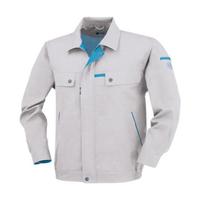 ジーベック 長袖ブルゾン シルバーグレー