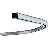 岡田装飾金物 岡田 カーテンレール D40カーブレール800×8 25L02SU カーテン・ブラインド・ロールスクリーン用品(その他) 1本