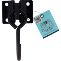 OHSATO OHSATO 亜鉛黒 ハンモックフック プレート型 ID551 ジョイント金具 1個