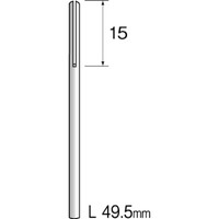 ミニモ ミニモ 割ピンマンドレール ( 入) PA1602 軸付砥石 1袋(10本)