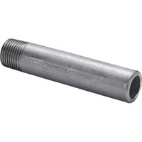 フローバル 片長ニップル(SUS304TP) 04 VWLN08100 ねじ込み管継手 1本