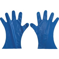 フジナップ フジ フジLDグローブ ブルー L 602800 ランドリーバスケット・ワゴン 1箱(100枚)