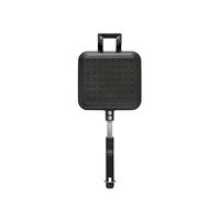 アイリスオーヤマ 具だくさんホットサンドメーカーシングルIHガス火用 NGHSSI 厨房・調理用品(その他) 1個