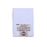 色上質紙 厚口 B5 100枚入 白 1セット(100枚入×4)