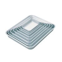 谷口金属工業 アルミ 標準バット 4セット 7号 バット・番重・コンテナ 1セット(4個入)