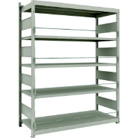 トラスコ中山 災害備蓄ラック 5段単体 M1.5DS6565 軽中量棚 1台