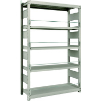 トラスコ中山 災害備蓄ラック 5段 単体 M2DS6445 軽中量棚 1台