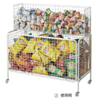 店研創意(ストア・エキスプレス) ユニットワゴン ホワイト 深型