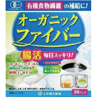 山本漢方製薬 オーガニックファイバー 4979654028042 栄養補助食品 1個(3.8g×30包)