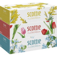 日本製紙クレシア スコッティ ティシュー フラワー 大容量