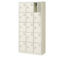 サカエ 扉付 シューズボックス 鍵無 BST3(幅800×奥行350×高さ1640mm・セミホワイト) BST35LLN 1台 BST35LLN(完成品)