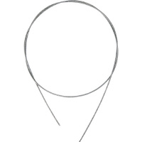 トラスコ中山 オールステンレスカットワイヤ(スリーブ無) SCW300X1M ワイヤロープ 1本