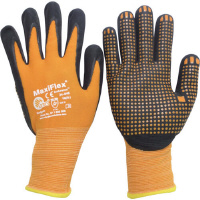 ATG ニトリル背抜き手袋マキシフレックス・エンデュランス 34848XL ニトリルゴム背抜き手袋 1双