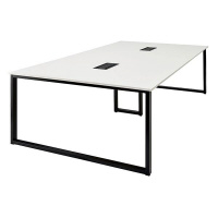 井上金庫 フリアドテーブルABWB2412WH ホワイト 1台 【メーカー直送・納品車両渡し・お客様組立て】