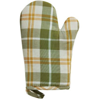 トルネ キッチンミトン トーンチェック グリーン MTN97 1セット(3個入)