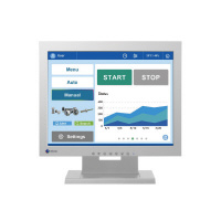 EIZO Duravision FDX1502TTGY(セレーングレイ) 15型タッチパネルモニター XGA 手袋・ペン入力対応 異物が侵入しにくい