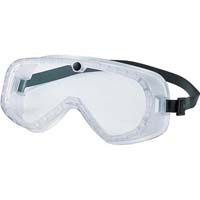 トラスコ中山 飛来粉塵用セーフティゴーグルレンズ 1.5mm GS54 一眼型保護メガネ 1個
